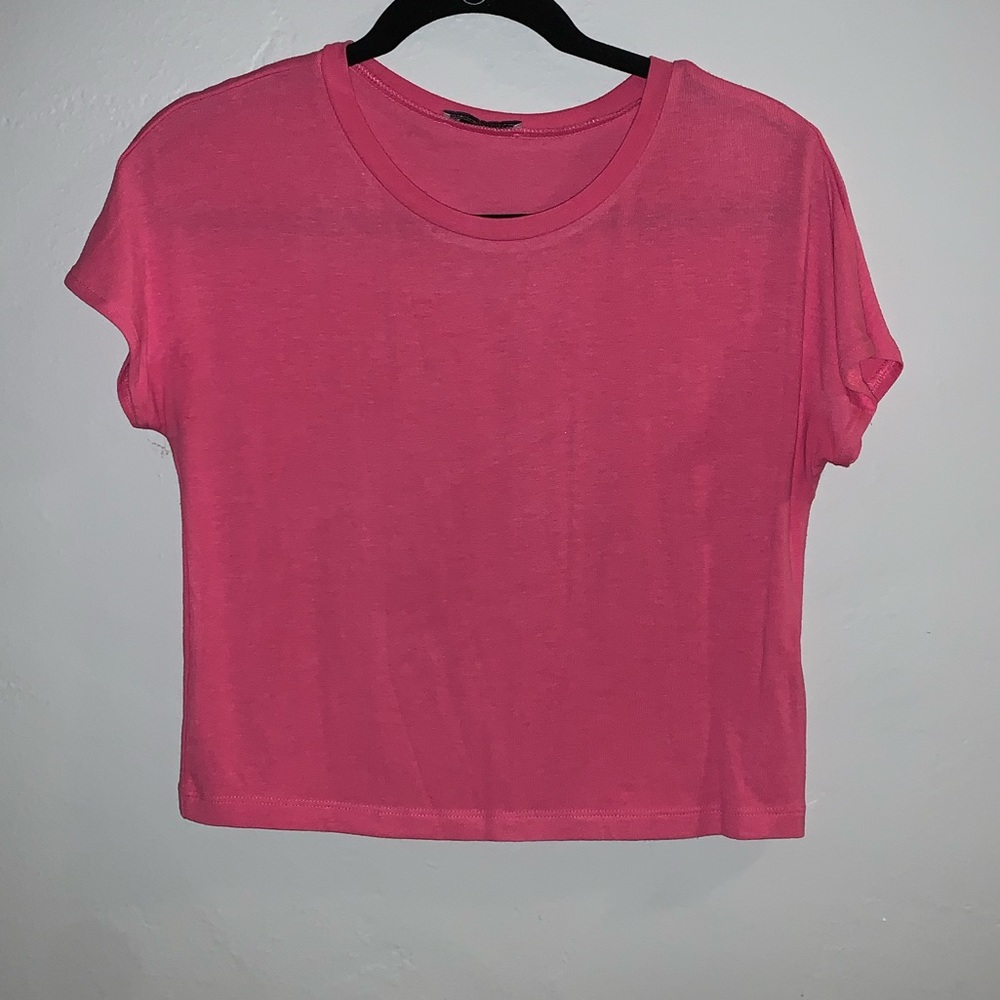 Pink top from Zara